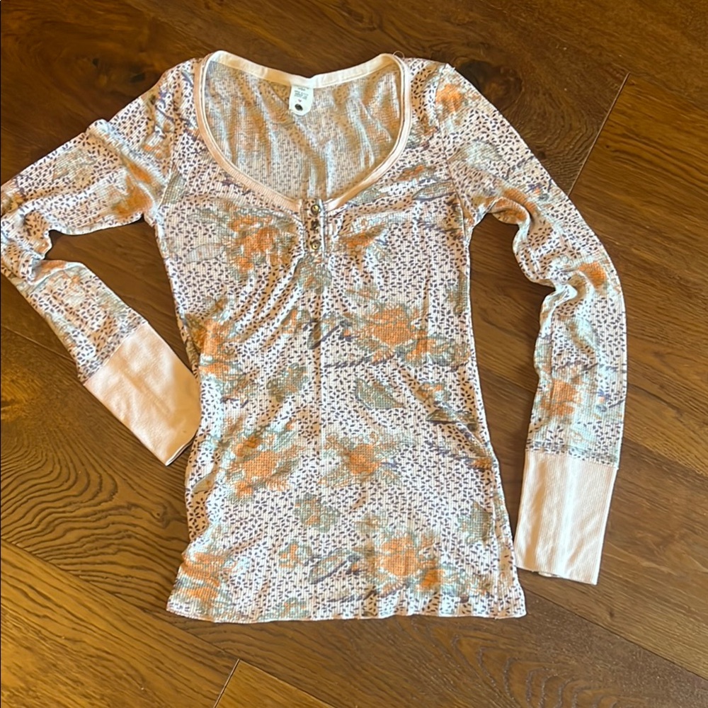 Light pink Long Sleeve Fitted Blouse